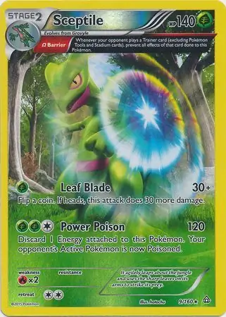 Sceptile Reverse Holo 9
