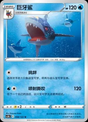 Sharpedo 038 Normal
