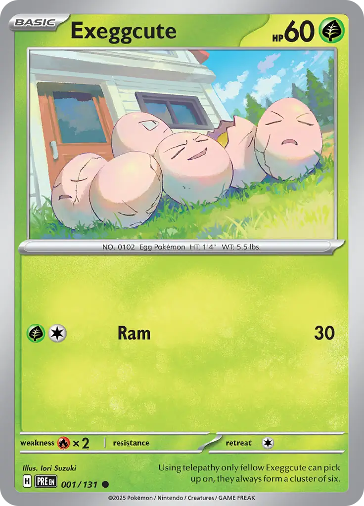Exeggcute 001