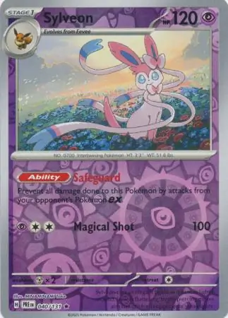 Sylveon Reverse Holo 040