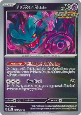 Flutter Mane Reverse Holo 043