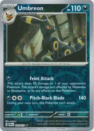 Umbreon Reverse Holo 059