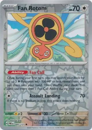 Fan Rotom Reverse Holo 085