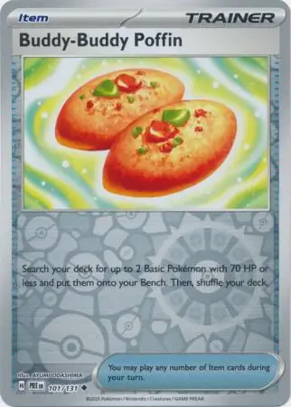 Buddy-Buddy Poffin Reverse Holo 101