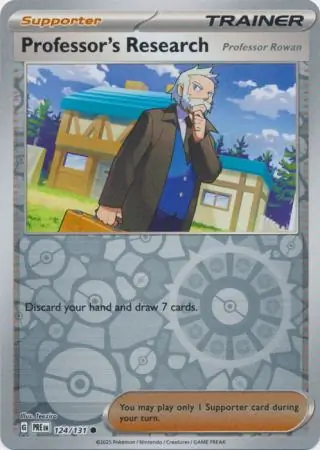 Professor's Research Rowan Reverse Holo 124