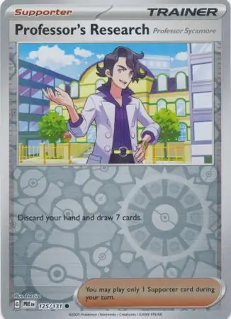 Professor's Research Sycamore Reverse Holo 125