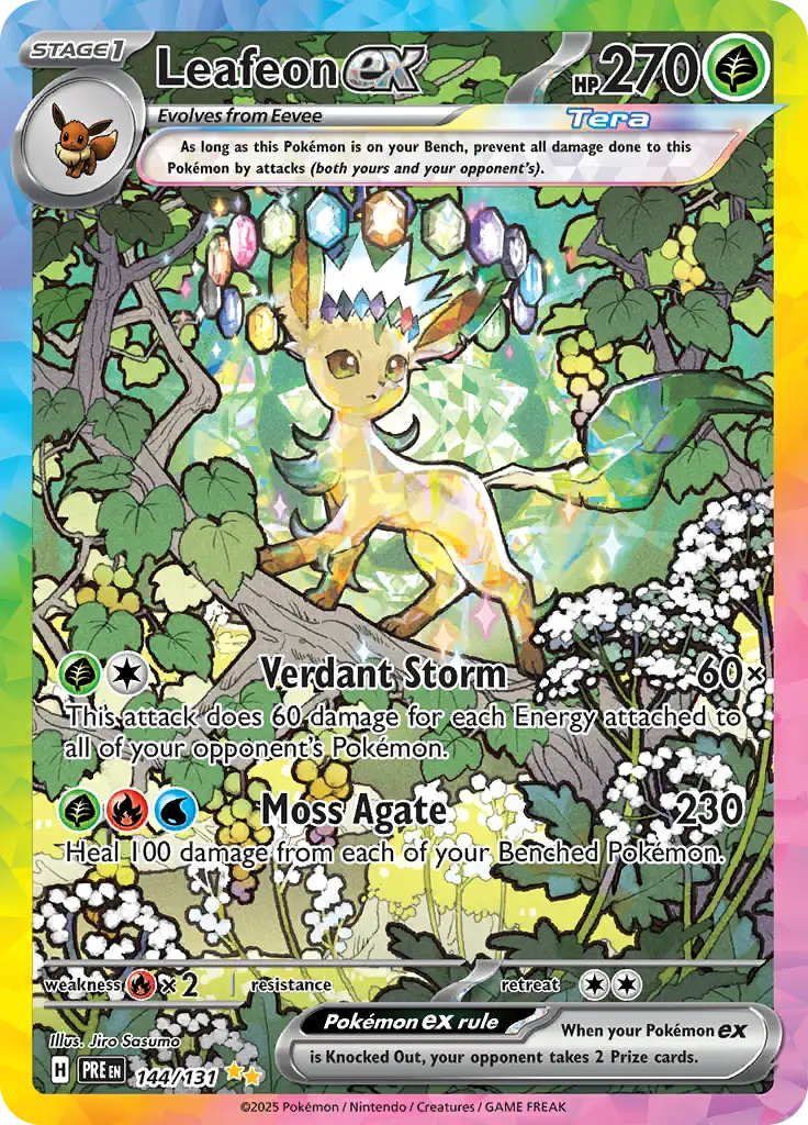 Leafeon ex 144