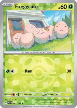 Exeggcute Master Ball Holo