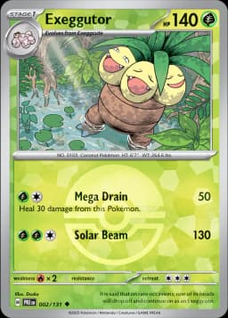 Exeggutor Poke ball Holo