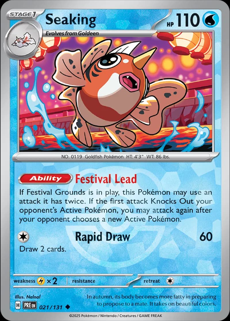 Seaking Master Ball Holo 21