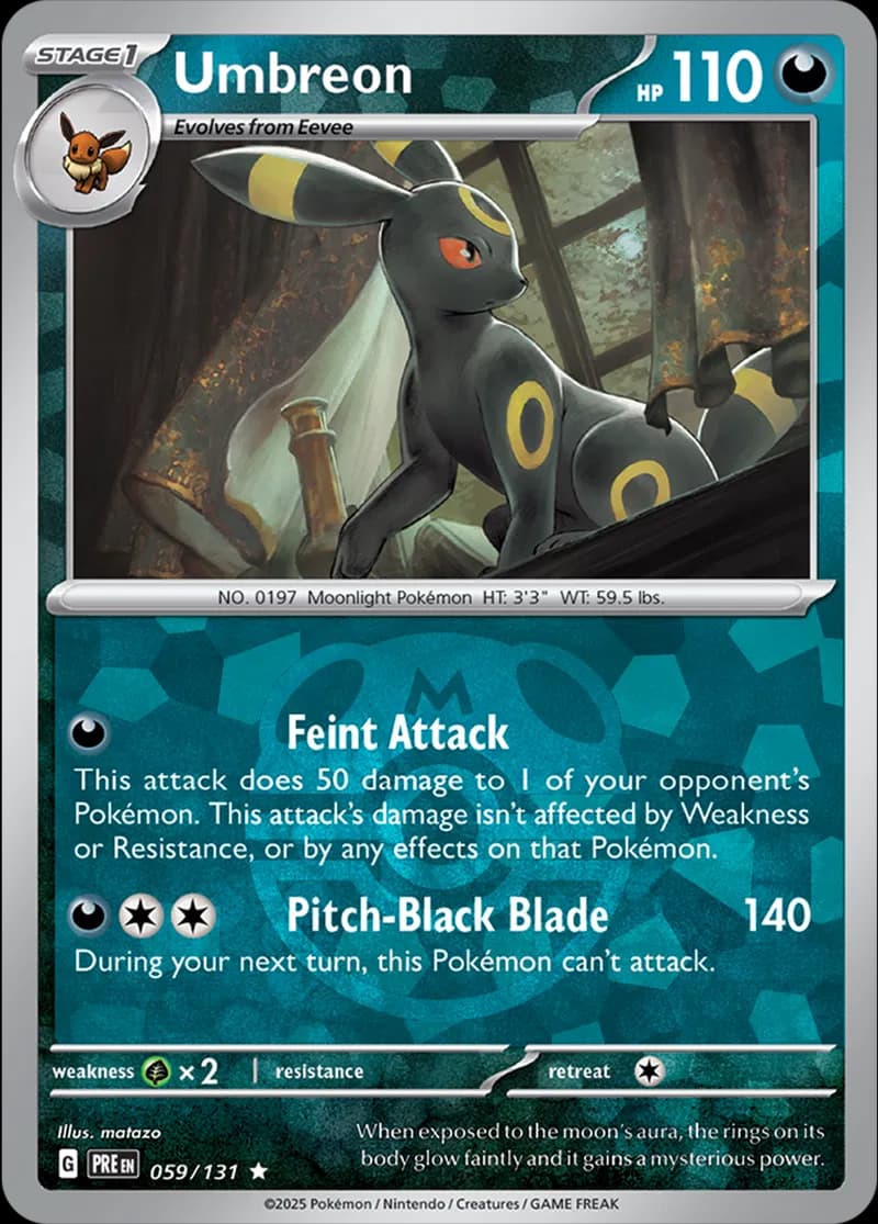 Umbreon Master Ball Holo 59