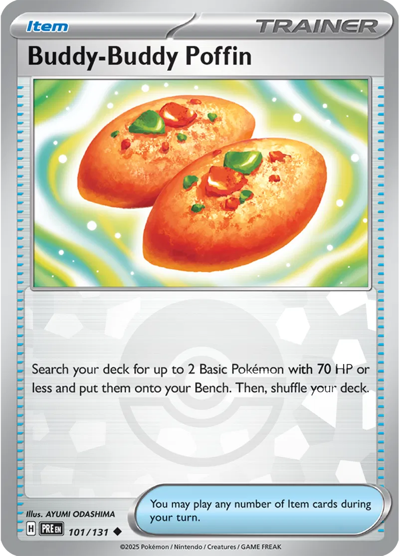 Buddy-Buddy Poffin Poke ball Holo 101