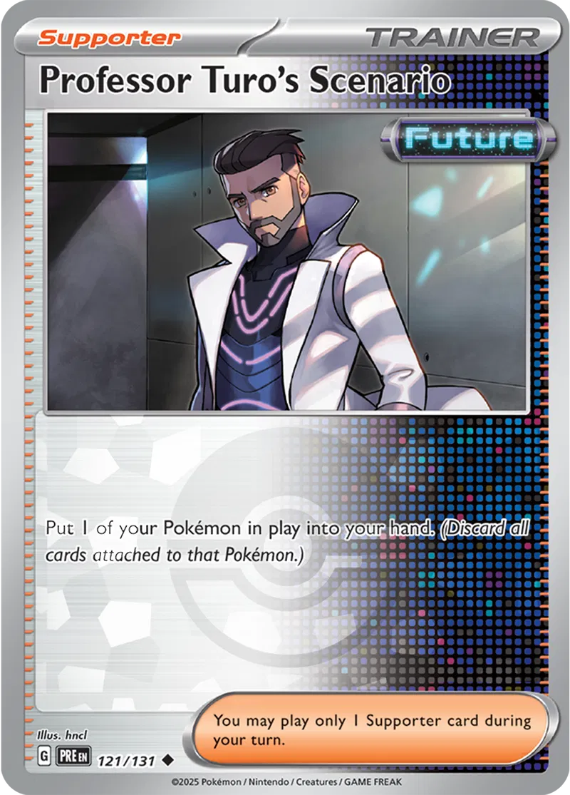 Professor Turo's Scenario Poke ball Holo 121