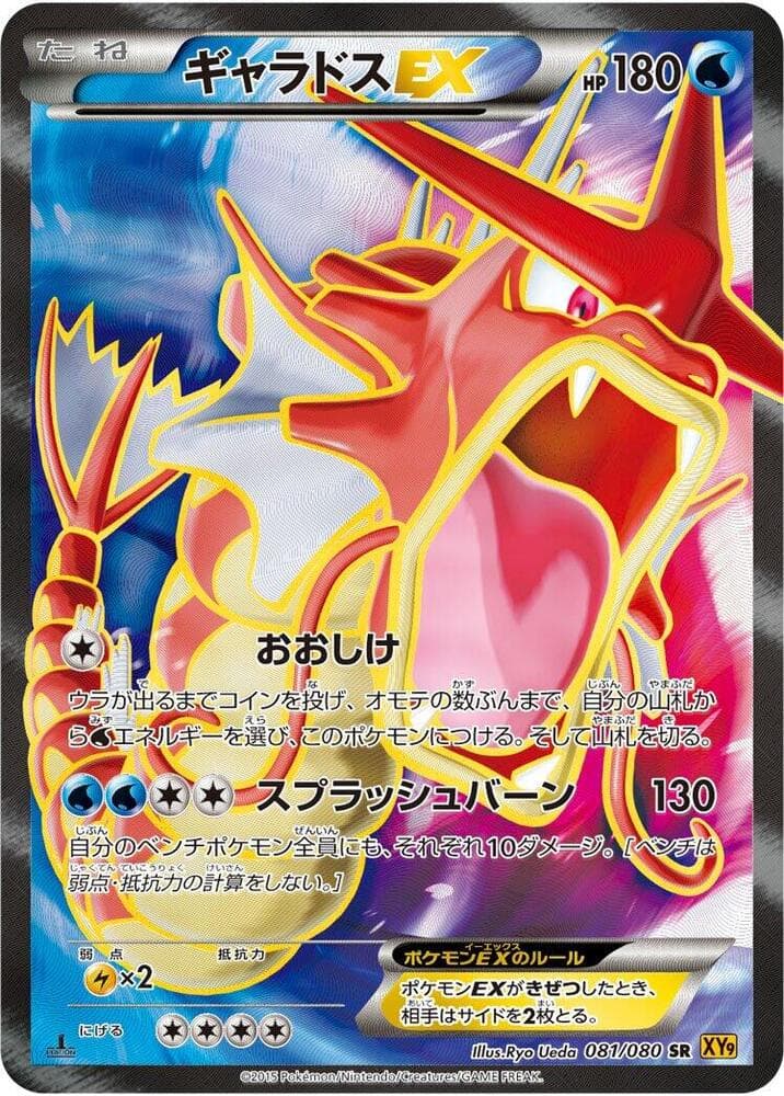 Gyarados-EX 081 1st Edition holo