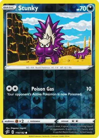 Stunky Reverse Holo 114 Normal