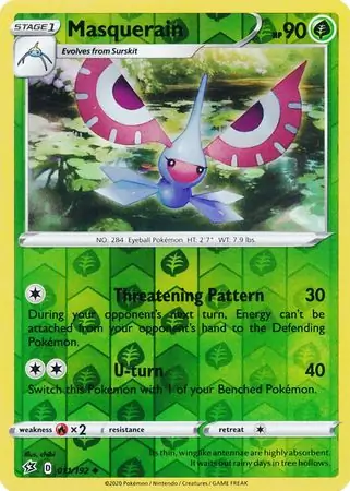 Masquerain Reverse Holo 011 Normal