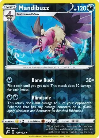 Mandibuzz Reverse Holo 120 Normal