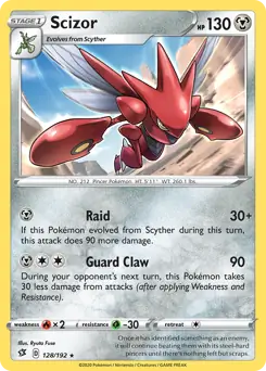 Scizor 128 Normal