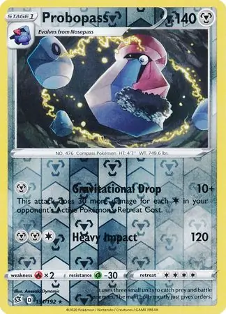 Probopass Reverse Holo 131 Normal