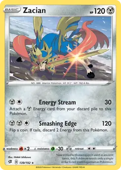 Zacian 139 Normal