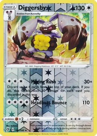 Diggersby Reverse Holo 147 Normal