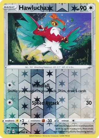 Hawlucha Reverse Holo 148 Normal