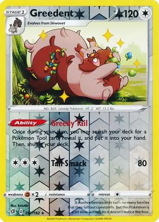 Greedent Reverse Holo 152 Normal