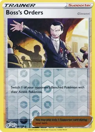 Boss's Orders Reverse Holo 154 Normal