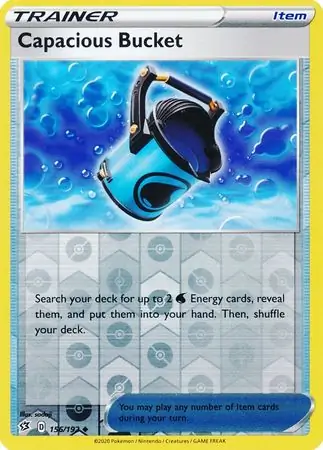 Capacious Bucket Reverse Holo 156 Normal