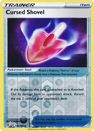 Cursed Shovel Reverse Holo 157 Normal