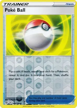 Poke Ball Reverse Holo 164