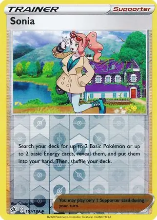 Sonia Reverse Holo 167 Normal