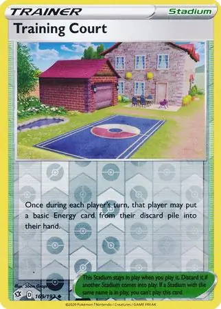 Training Court Reverse Holo 169 Normal