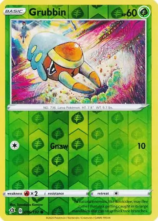 Grubbin Reverse Holo 016