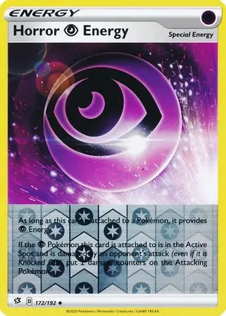 Horror P Energy Reverse Holo 172 Normal