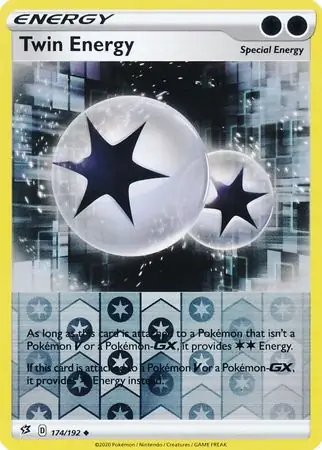 Twin Energy Reverse Holo 174 Normal