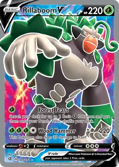 Full Art Rillaboom V 175