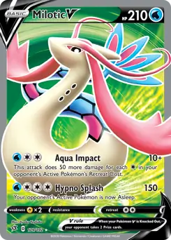 Full Art Milotic V 179 Normal