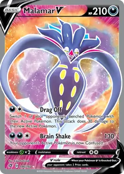 Full Art Malamar V 186 Normal