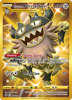 Galarian Perrserker Secret 205