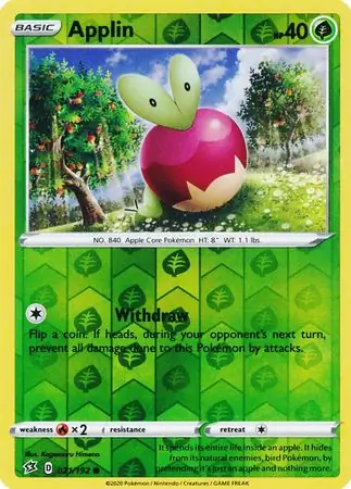 Applin Reverse Holo 021 Normal