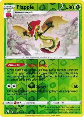 Flapple Reverse Holo 022 Normal