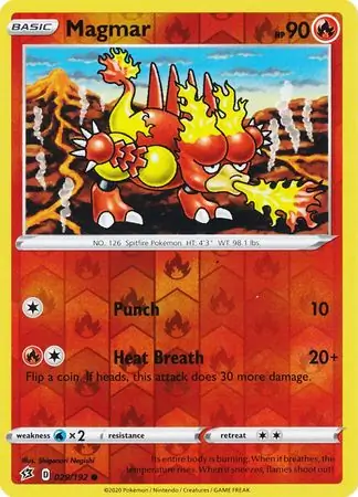 Magmar Reverse Holo 029