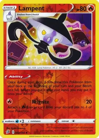 Lampent Reverse Holo 032 Normal