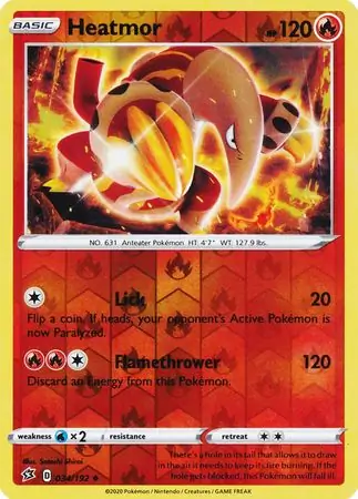 Heatmor Reverse Holo 034