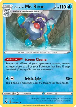 Galarian Mr. Rime 038