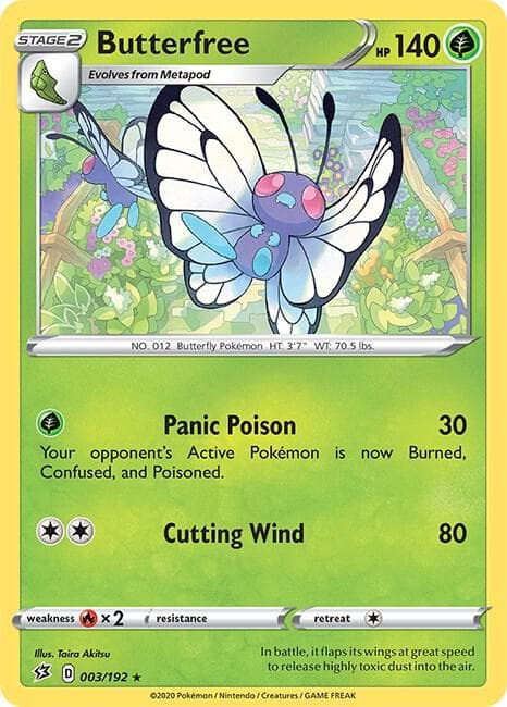 Butterfree 3 Holo