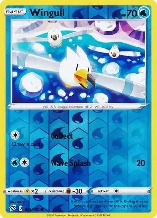 Wingull Reverse Holo 041 Normal