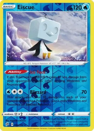 Eiscue Reverse Holo 054