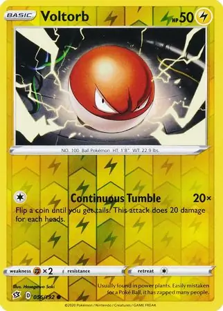 Voltorb Reverse Holo 056